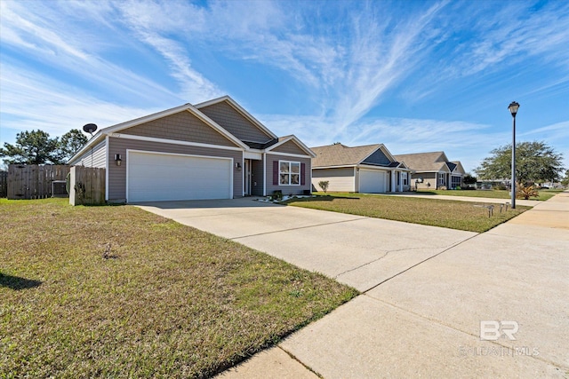 17372 Tallasee Blvd, Foley, AL 36535 - view of front of property with concrete driveway and an attached garage