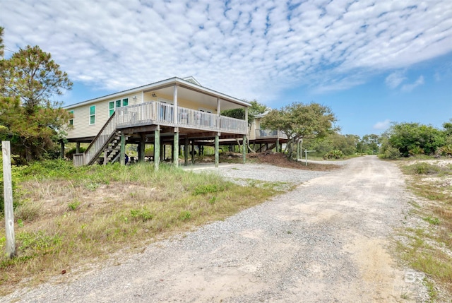 view of front of house
