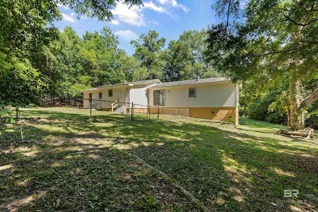 4014 Moffett Ct, Mobile, AL 36618 - view of rear view of property
