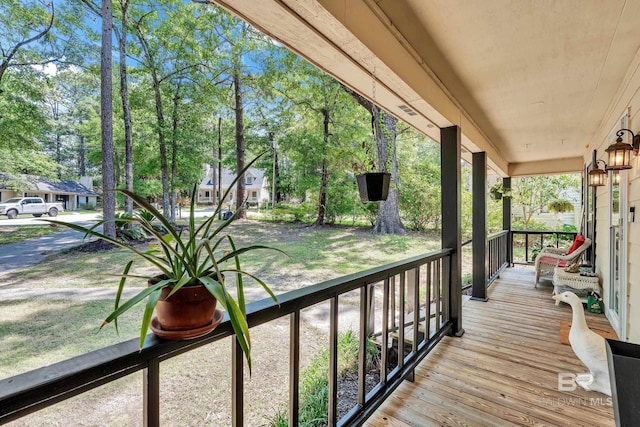 108 Paige Cir, Daphne, AL 36526 - view of wooden porch
