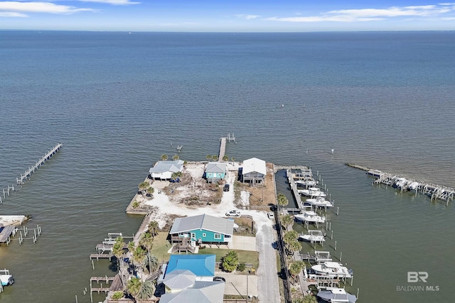 747 Cherokee Rd, Gulf Shores, AL 36542 - bird's eye view with a water view
