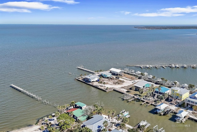 747 Cherokee Rd, Gulf Shores, AL 36542 - bird's eye view with a water view