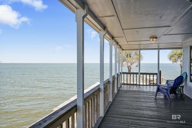 747 Cherokee Rd, Gulf Shores, AL 36542 - view of dock with a water view