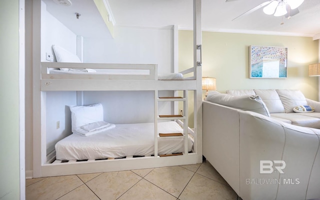 24230 Perdido Beach Blvd Unit 3112, Orange Beach, AL 36561 - tiled bedroom with crown molding