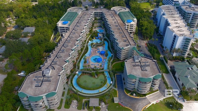 aerial view