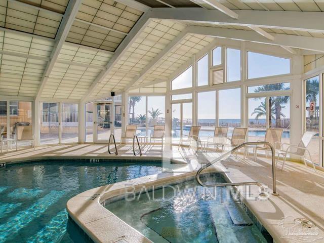 13597 Perdido Key Dr Unit E-5A, Pensacola, FL 32507 - indoor community pool with a water view