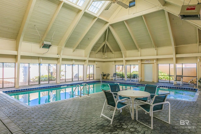 25020 Perdido Beach Blvd Unit 1101B, Orange Beach, AL 36561 - indoor community pool featuring a patio