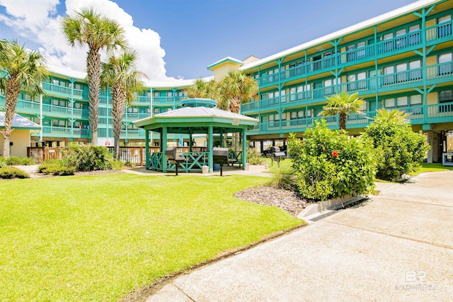 952 W Beach Blvd Unit 210, Gulf Shores, AL 36542 - view of home's community featuring a gazebo and a yard