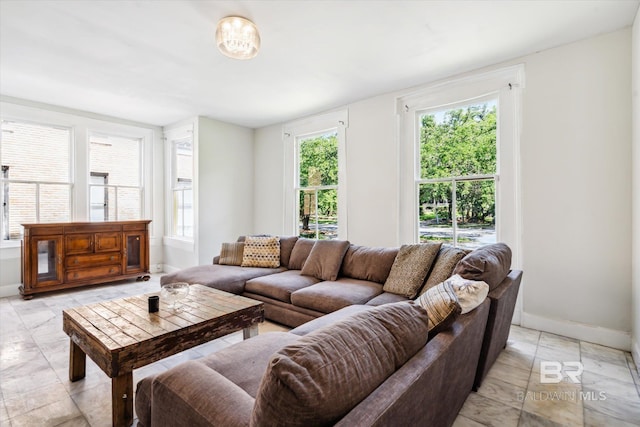 view of living room