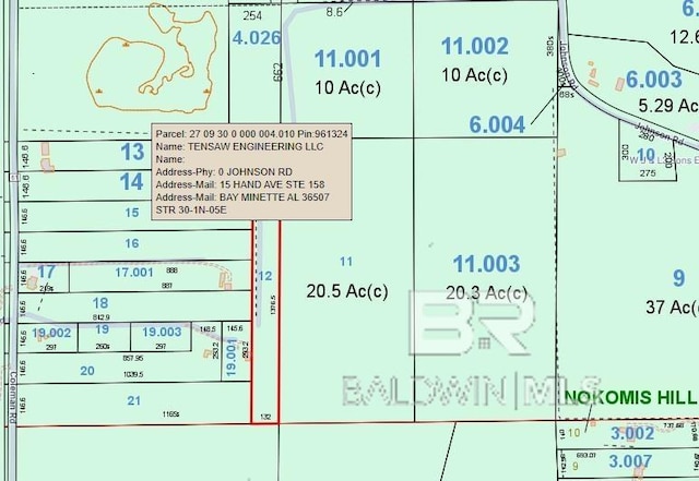 0 Johnson Rd, Atmore AL, 36502 land for sale