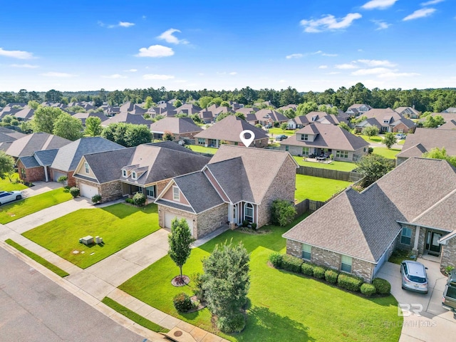 8847 Asphodel Ln, Daphne, AL 36526 - aerial perspective of suburban area