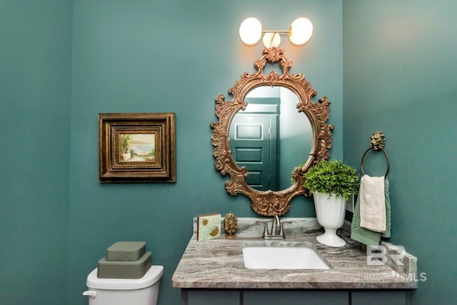 7339 Grissom Dr, Saraland, AL 36571 - half bath with toilet and vanity