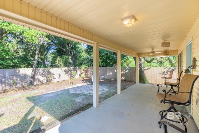 view of patio