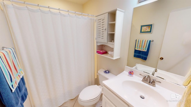 28835 Perdido Beach Blvd Unit 309, Orange Beach, AL 36561 - bathroom with toilet, vanity, and a shower with curtain
