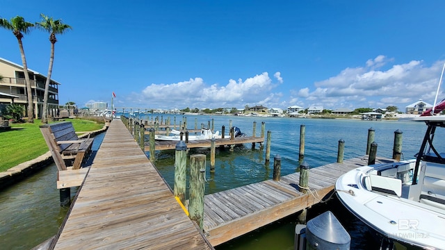 28835 Perdido Beach Blvd Unit 309, Orange Beach, AL 36561 - dock area featuring a water view