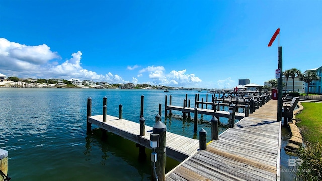 28835 Perdido Beach Blvd Unit 309, Orange Beach, AL 36561 - dock area with a water view