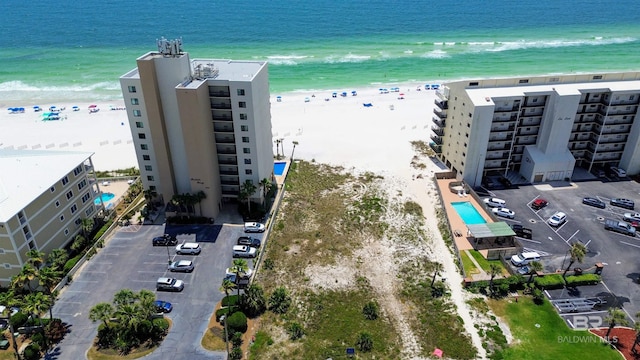 28835 Perdido Beach Blvd Unit 309, Orange Beach, AL 36561 - aerial view of waterfront with a beach and apartment complex
