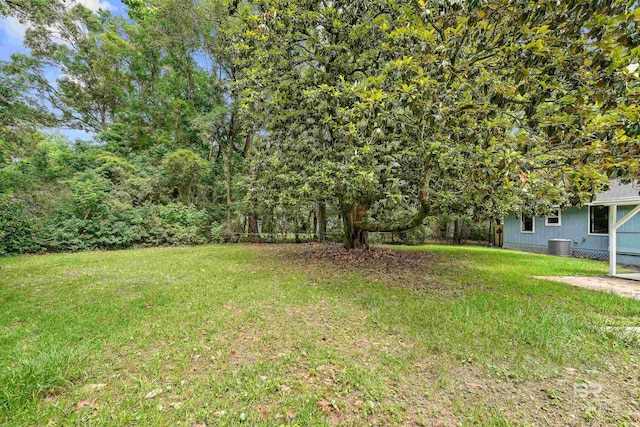 1716 Bryan Ave, Mobile, AL 36605 - view of green lawn featuring central air condition unit