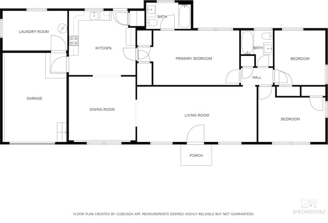 1716 Bryan Ave, Mobile, AL 36605 - property floor plan