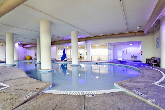 view of indoor pool