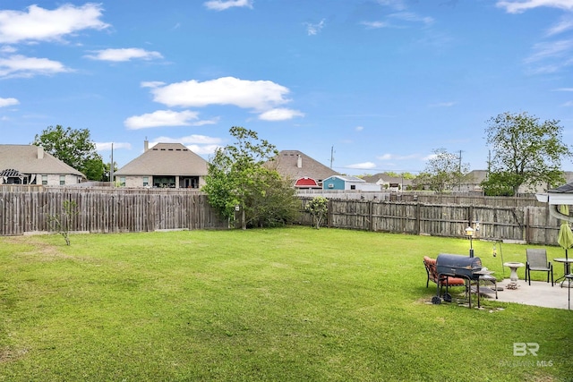 1500 Thames Dr, Foley, AL 36535 - view of yard with a residential view, a patio, and a fenced backyard