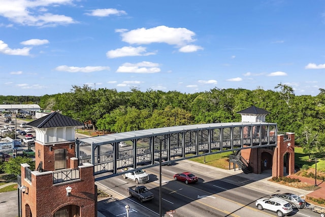 1500 Thames Dr, Foley, AL 36535 - deck featuring a forest view