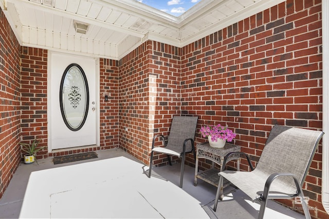 1500 Thames Dr, Foley, AL 36535 - entrance to property with brick siding and a patio