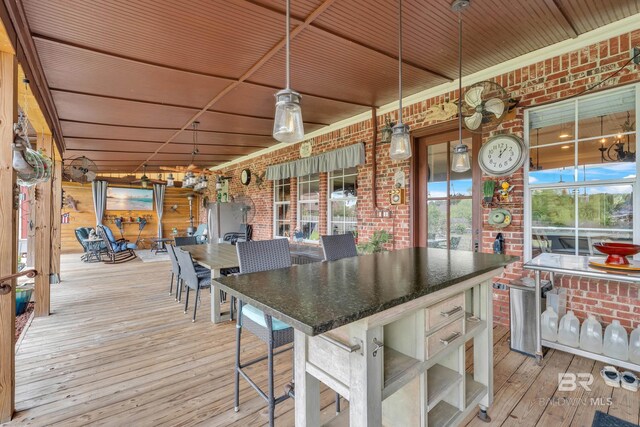 view of deck