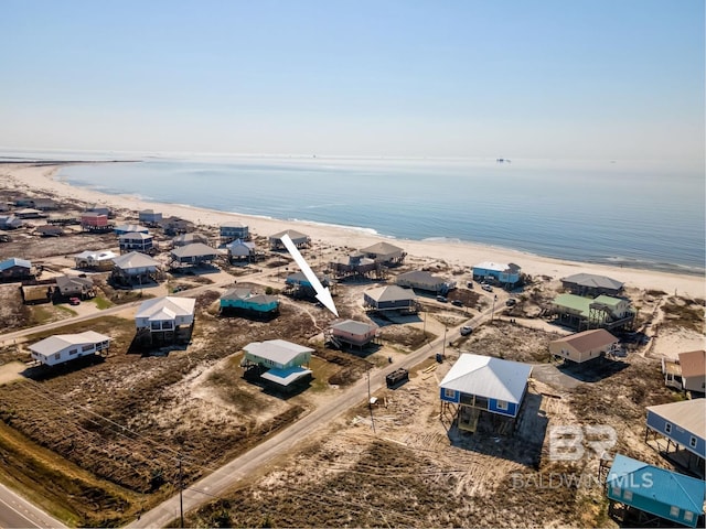 106 Ryan Ct, Dauphin Island, AL 36528 - drone / aerial view of expansive beach