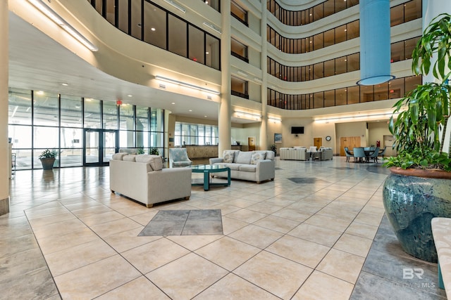 view of building lobby