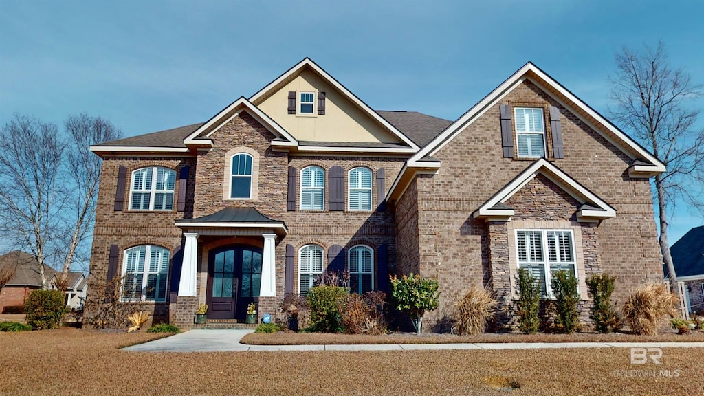 view of craftsman inspired home