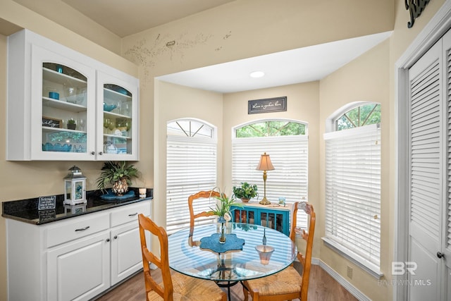 11346 County Road 99, Lillian, AL 36549 - dining area with wood finished floors
