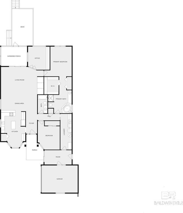 11346 County Road 99, Lillian, AL 36549 - home floor plan