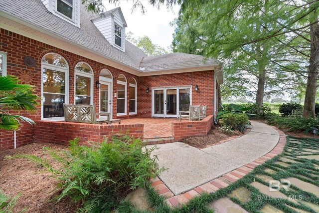 exterior space featuring a patio