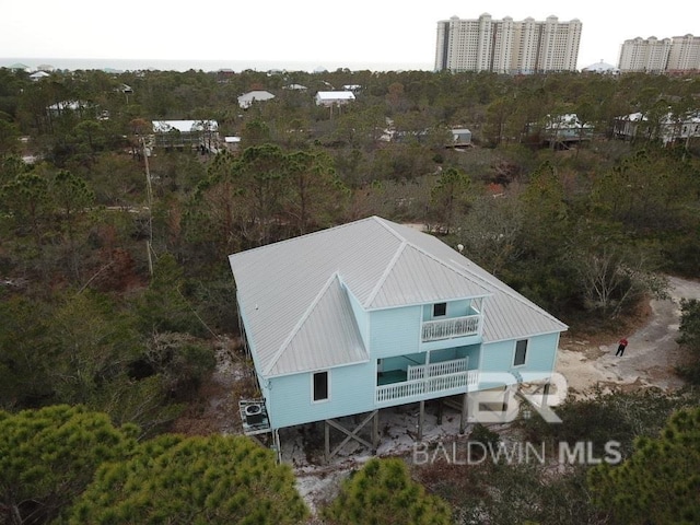 view of birds eye view of property