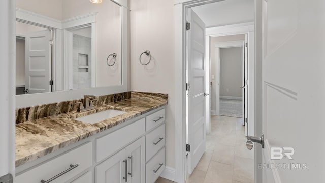 10253 Secretariat Blvd, Daphne, AL 36526 - bathroom with vanity and baseboards