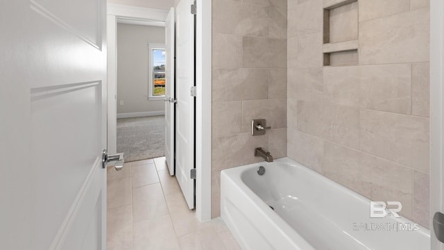 10253 Secretariat Blvd, Daphne, AL 36526 - full bath featuring tile patterned floors, tub / shower combination, and baseboards