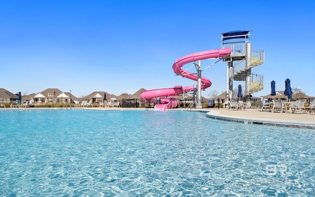 10253 Secretariat Blvd, Daphne, AL 36526 - community pool featuring a water slide and a patio area