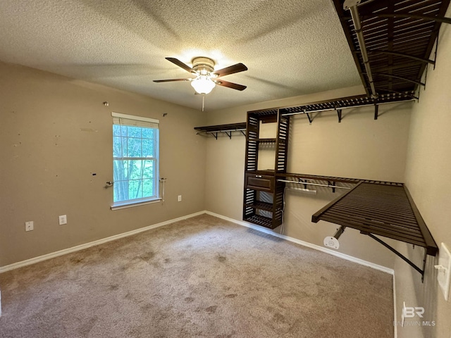 43265 Jones Rd, Bay Minette, AL 36507 - spacious closet featuring a ceiling fan and carpet