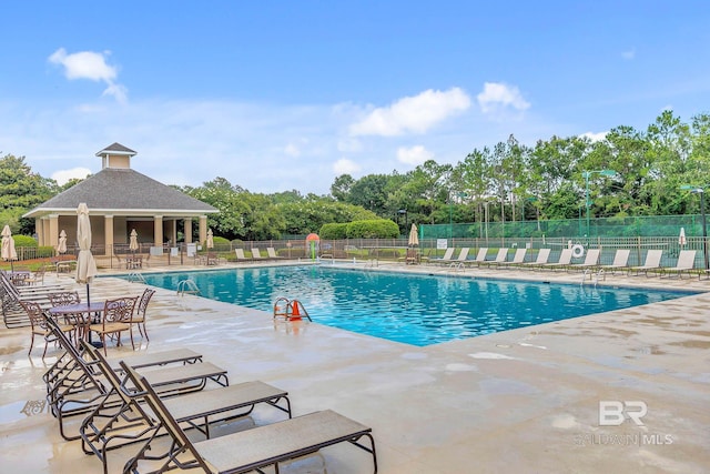 30230 Dolive Rdg, Daphne, AL 36527 - community pool with a patio and view of wooded area