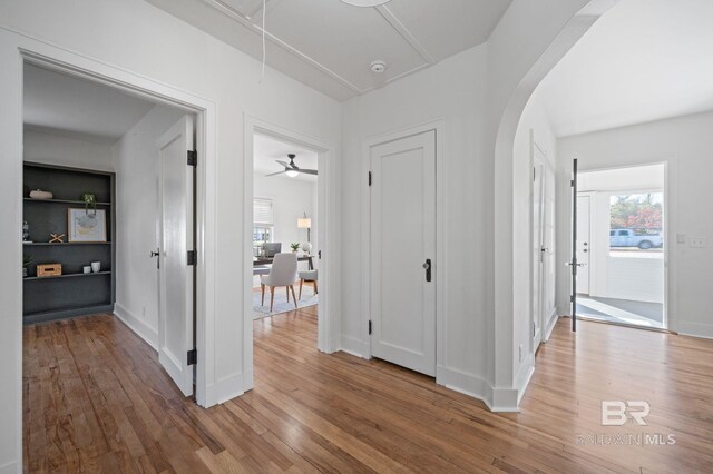 25121 State St, Elberta, AL 36530 - hall featuring hardwood / wood-style flooring