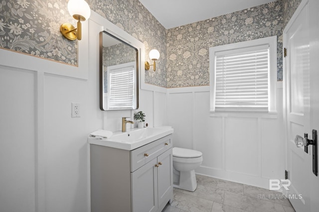 25121 State St, Elberta, AL 36530 - bathroom featuring vanity and toilet