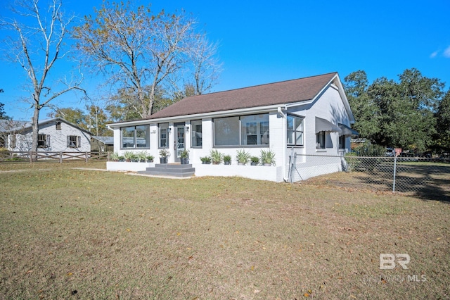 25121 State St, Elberta, AL 36530 - view of front of home with a front lawn
