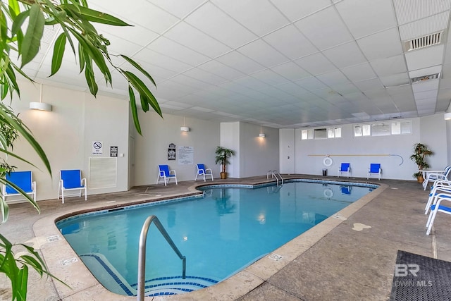view of indoor pool