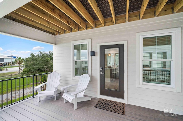 1476 Sandpiper Ln Unit B, Gulf Shores, AL 36542 - view of deck