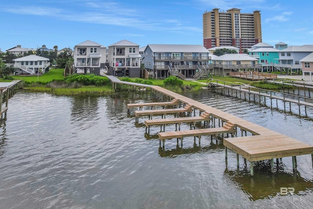 1476 Sandpiper Ln Unit B, Gulf Shores, AL 36542 - dock with a water view