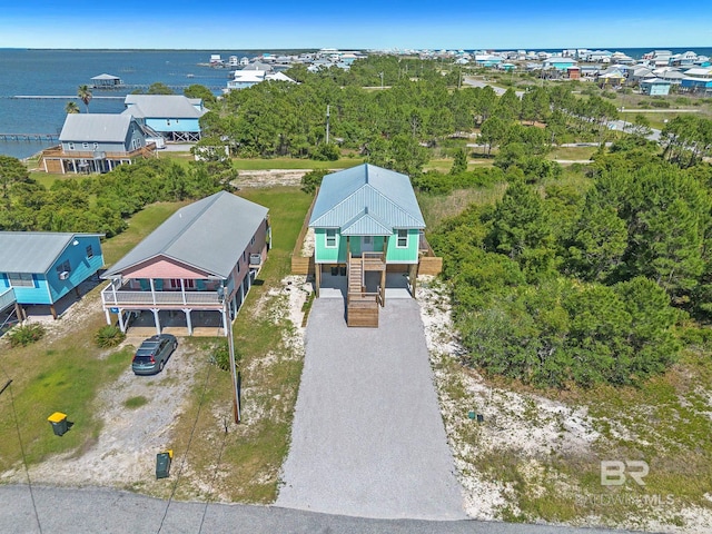 566 Boykin Ct N, Gulf Shores, AL 36542 - bird's eye view of a nearby body of water