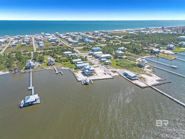 566 Boykin Ct N, Gulf Shores, AL 36542 - drone / aerial view of a nearby body of water