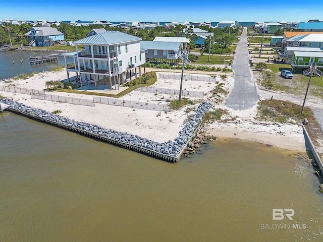 566 Boykin Ct N, Gulf Shores, AL 36542 - bird's eye view of a nearby body of water