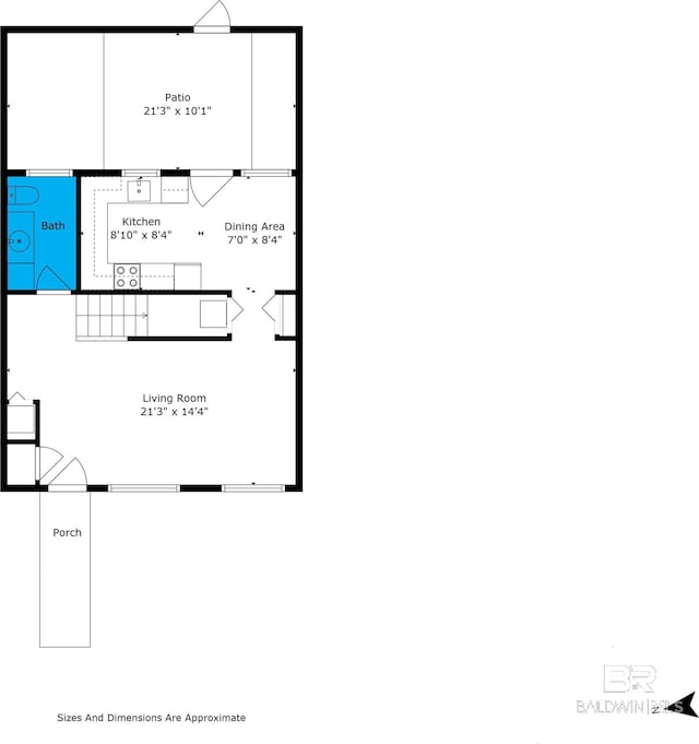 view of layout